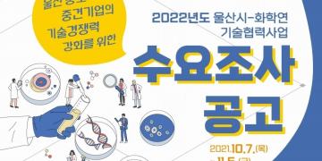[한국화학연구원] 2022년도 울산시-화학연 기술협력사업 수요조사 공고